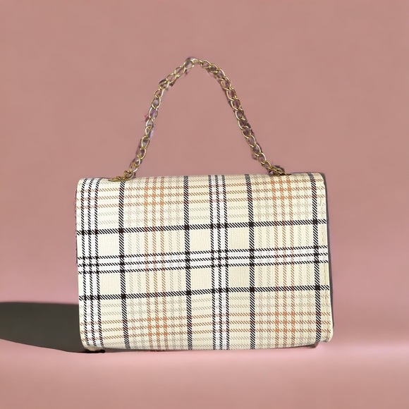 Plaid Crossbody Purse - Picture 2 of 2